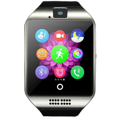 Smartwatch cu telefon iUni Apro U16, Camera, BT, 1.5 inch, Argintiu